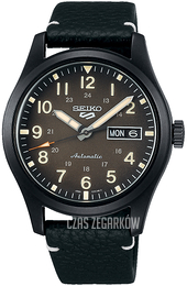 Seiko 5 Brązowy/Skóra Ø39.4 mm SRPG41K1