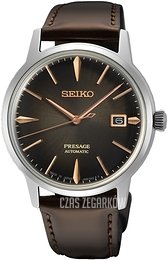 Seiko Presage Brązowy/Skóra Ø39.5 mm SRPJ17J1