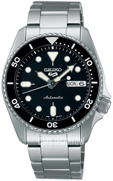 Seiko 5 Sports Czarny/Stal Ø38 mm SRPK29K1
