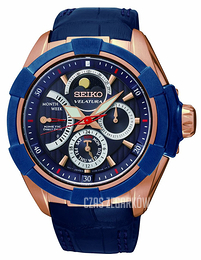 Seiko Niebieski/Skóra Ø46 mm SRX010P1