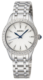 Seiko Dress Ladies Srebrny/Stal Ø28 mm SRZ385P1