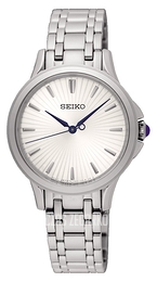 Seiko Dress Ladies Biały/Stal Ø30 mm SRZ491P1