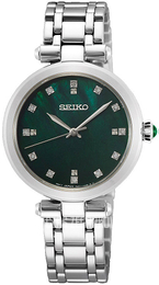 Seiko Discover More Zielony/Stal Ø30 mm SRZ535P1