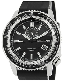 Seiko 5 Czarny/Guma SSA003J2