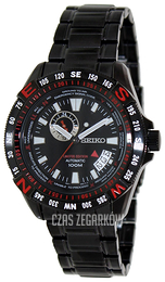 Seiko Czarny/Stal Ø45 mm SSA113
