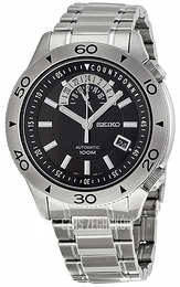 Seiko Czarny/Stal Ø45 mm SSA181