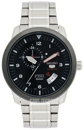 Seiko 5 Czarny/Stal Ø43 mm SSA207K1