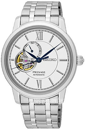 Seiko Presage Biały/Stal Ø39 mm SSA365J1
