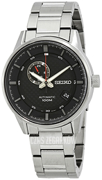 Seiko Czarny/Stal Ø42 mm SSA381K1