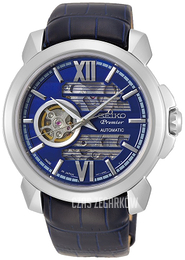 Seiko Premier Niebieski/Skóra Ø42.9 mm SSA399J1