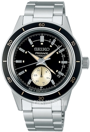 Seiko Presage Czarny/Stal Ø40.8 mm SSA449J1