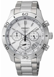 Seiko Srebrny/Stal Ø41 mm SSB047
