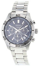Seiko Niebieski/Stal Ø41 mm SSB059