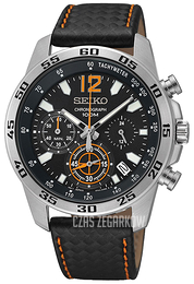 Seiko Czarny/Skóra Ø40.8 mm SSB135P1