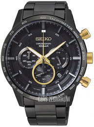 Seiko Czarny/Stal Ø44 mm SSB363P1EST