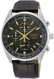 Seiko Zielony/Skóra Ø41.5 mm SSB385P1