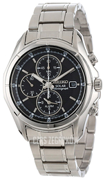 Seiko Czarny/Stal Ø40 mm SSC001