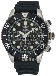 Seiko Czarny/Plastik Ø43 mm SSC021P1