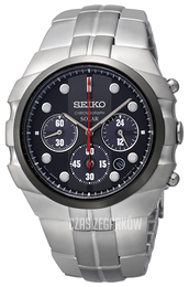 Seiko Chronograph Niebieski/Stal Ø41 mm SSC089