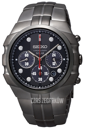 Seiko Czarny/Stal Ø41 mm SSC091