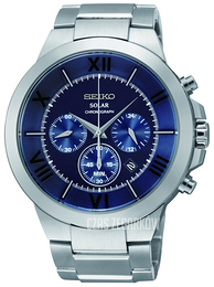 Seiko Niebieski/Stal Ø44.5 mm SSC281