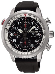 Seiko Chronograph Czarny/Guma Ø44 mm SSC351P1