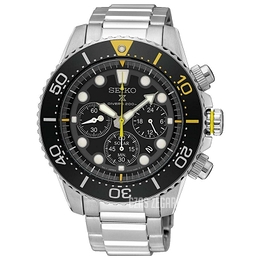 Seiko Prospex Czarny/Stal Ø43.5 mm SSC613P1