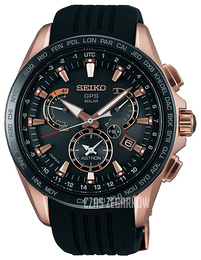 Seiko Astron Czarny/Guma Ø45 mm SSE055J1