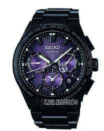 Seiko Astron GPS Solar Purpurowy/Tytan Ø43 mm SSH123J1