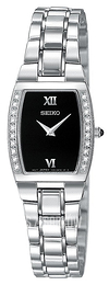 Seiko Dress Ladies Czarny/Stal SUJE79