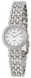 Seiko Dress Ladies Biały/Stal Ø23 mm SUP019P1