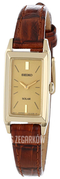 Seiko Dress Ladies Żółte złoto/Skóra SUP046