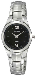 Seiko Solar Czarny/Stal Ø26 mm SUP107P1