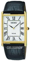 Seiko Biały/Skóra Ø29 mm SUP880