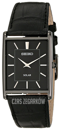 Seiko Dress Czarny/Skóra SUP881
