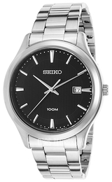 Seiko Czarny/Stal Ø42 mm SUR051P1