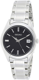 Seiko Classic Czarny/Stal Ø36 mm SUR319P1