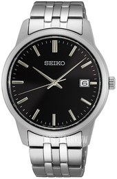 Seiko Discover More Czarny/Stal Ø40 mm SUR401P1