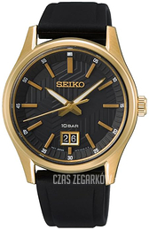 Seiko Sport Czarny/Guma Ø39.5 mm SUR560P1