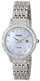 Seiko Dress Ladies Biały/Stal Ø28.5 mm SUT091