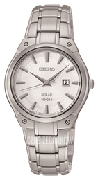 Seiko Biały/Stal Ø30 mm SUT139P1