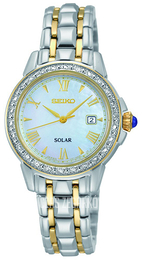 Seiko Niebieski/Stal w odcieniu złota Ø28 mm SUT170