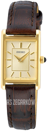 Seiko Żółte złoto/Skóra SWR066P1