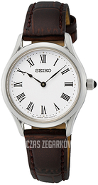 Seiko Classic Biały/Skóra Ø29 mm SWR071P1