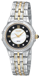 Seiko Le Grand Sport Biały/Stal w odcieniu złota Ø25.5 mm SXDA24