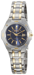Seiko Dress Ladies Niebieski/Stal w odcieniu złota Ø28 mm SXDB46