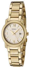 Seiko Biały/Pozlacana Ø26 mm SXDC22P1