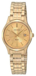 Seiko Dress Ladies Żółte złoto/Stal w odcieniu złota Ø26 mm SXDC40