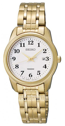 Seiko Biały/Pozlacana Ø30 mm SXDE76