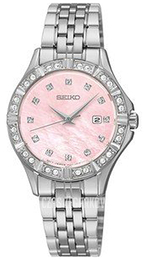 Seiko Dress Ladies Różowy/Stal Ø30 mm SXDF13